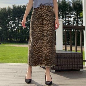 Leopard print pants